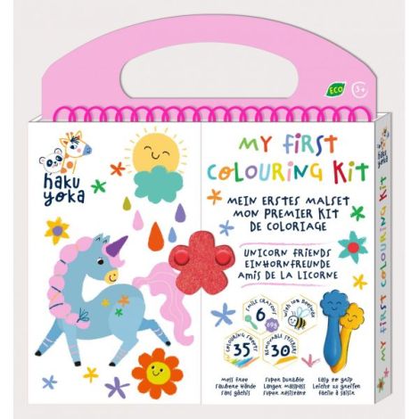 Primul meu kit de desenat - Prietenii Unicorni, Haku Yoka, portabil - imagine 7